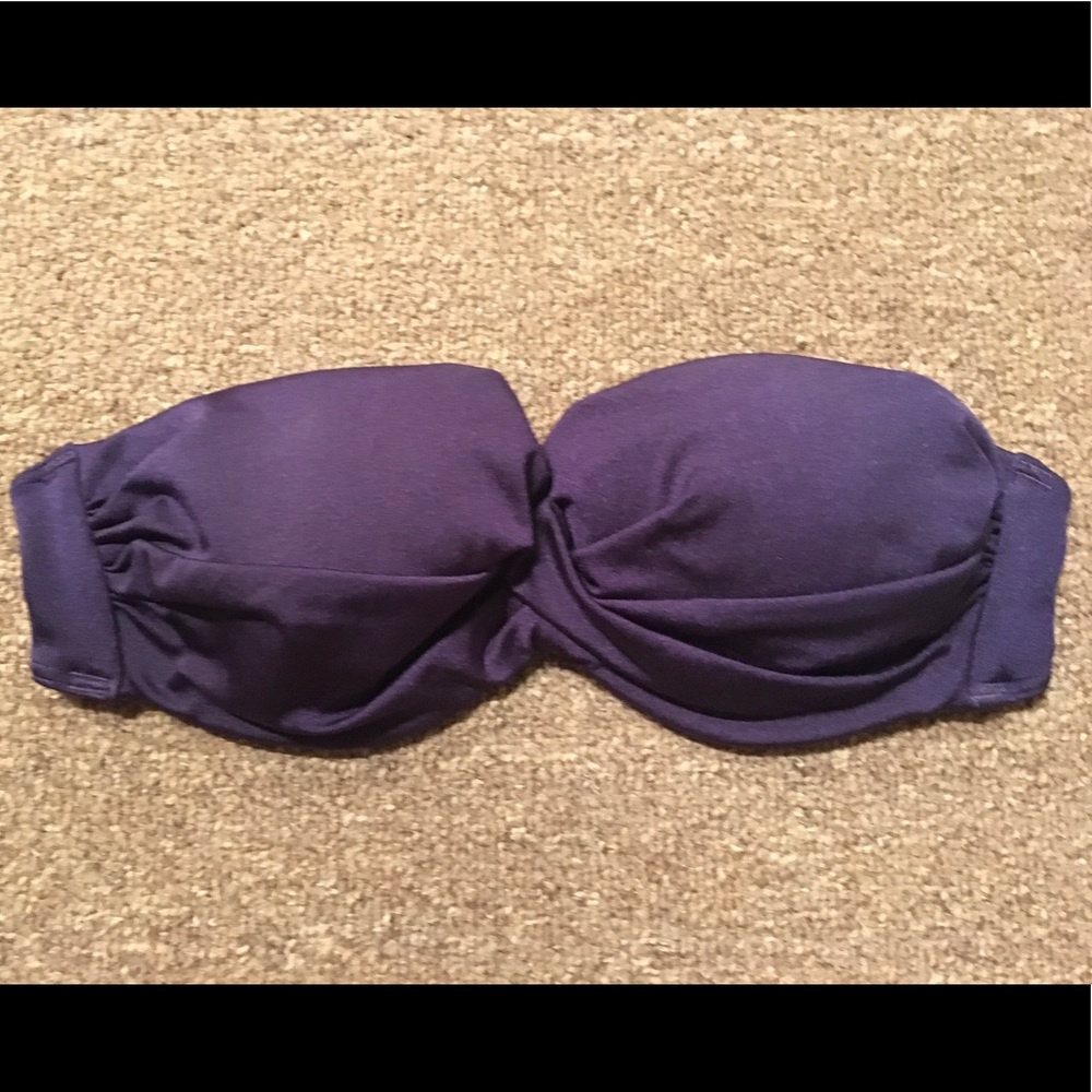Bandeau padded bikini top